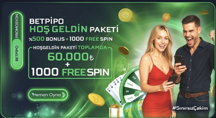 Betpipo Hoşgeldin Bonusu